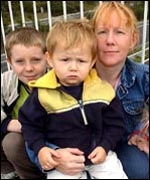 Catherine Murphy and her family