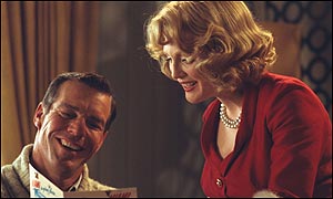 Far From Heaven stars Julianne Moore and Denis Quaid