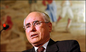 Australian Prime Minister John Howard 