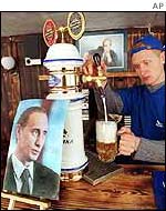 Putin bar in Russia