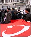 Protests in favour of Turkey joining EU