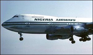 Nigeria Airways aircraft