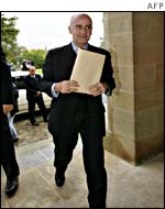 UN special envoy Alvaro de Soto