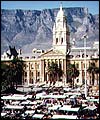 Table Mountain overlooks Cape Town
