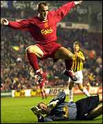 Liverpool midfielder Danny Murphy