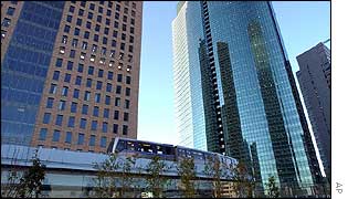 New office buildings on Tokyo's waterfront