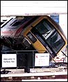 Scene of the Potters Bar rail crash