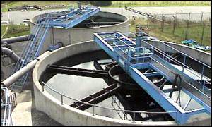 A water treatment plant