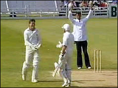 Graeme Hick plays Somerset at Taunton