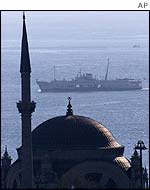 Mosque overlooking the Bosporus