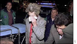 Casualty from hotel blast