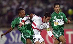 Zamalek battle with Raja Casablanca