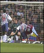 Vassell slots home his goal