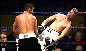 Calzaghe powers past Tocker Pudwill