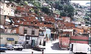 Caracas's gritty San Augustin Norte neighbourhood