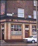 The Weighing Machine pub in Edge Hill, Liverpool