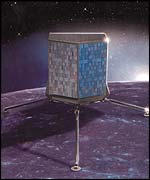 Rosetta lander (Photo: Astrium)