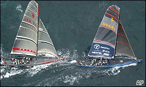 In race three OneWorld level the scores at 1-1