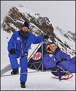 Jamie and Bryan (right)