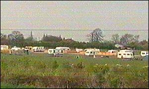 Traveller families at Bulkington
