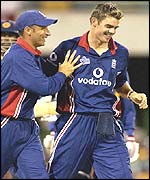 Nasser Hussain and James Anderson