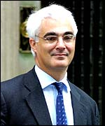 Transport Secretary Alistair Darling