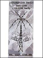 US leaflets advising Afghans how to receive psy-ops broadcasts