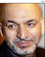 Afghan President Hamid Karzai in Oslo