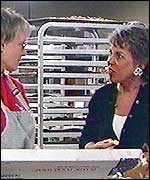 Vera Stewart who owns a local catering business