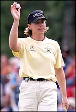 World number one Annika Sorenstam