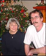 Steelworker Denis Kelleher and wife Lesley
