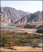 Kabul River valley 