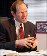 New York State Attorney General Eliot Spitzer