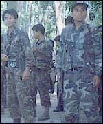 Separatist guerrillas in Assam