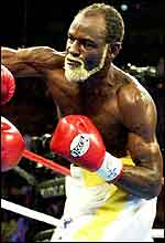 Howard Eastman in action during his defeat to William Joppy