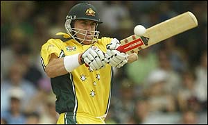 Matthew Hayden hits 64 off 68 balls as Australia start well 