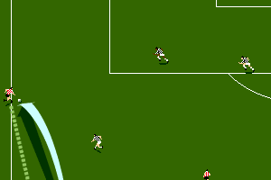 Phillips takes the ball down