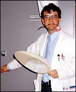 BBC Dr Colin Thomas with one of his many impressions