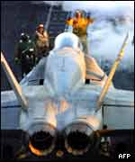 US aircraft in the Gulf