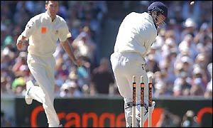 Michael Vaughan disappoints by only making 11 runs