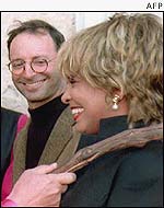 Herb Ritts with Tina Turner