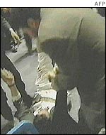 Yemen television pictures of alleged assassin