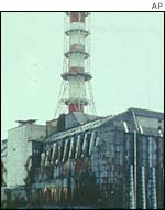 Chernobyl nuclear plant