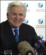 ICC chief executive Malcolm Speed