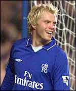 Chelsea's Eidur Gudjohnsen