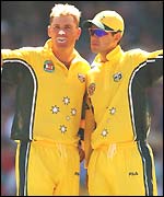 Shane Warne and Ricky Ponting
