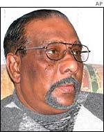 Tigers chief negotiator Anton Balasingham