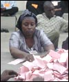 Officials count votes