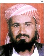 Qaed Senyan al-Harthi, a suspect in the USS Cole attack later killed in Yemen