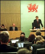 Welsh Assembly chamber 